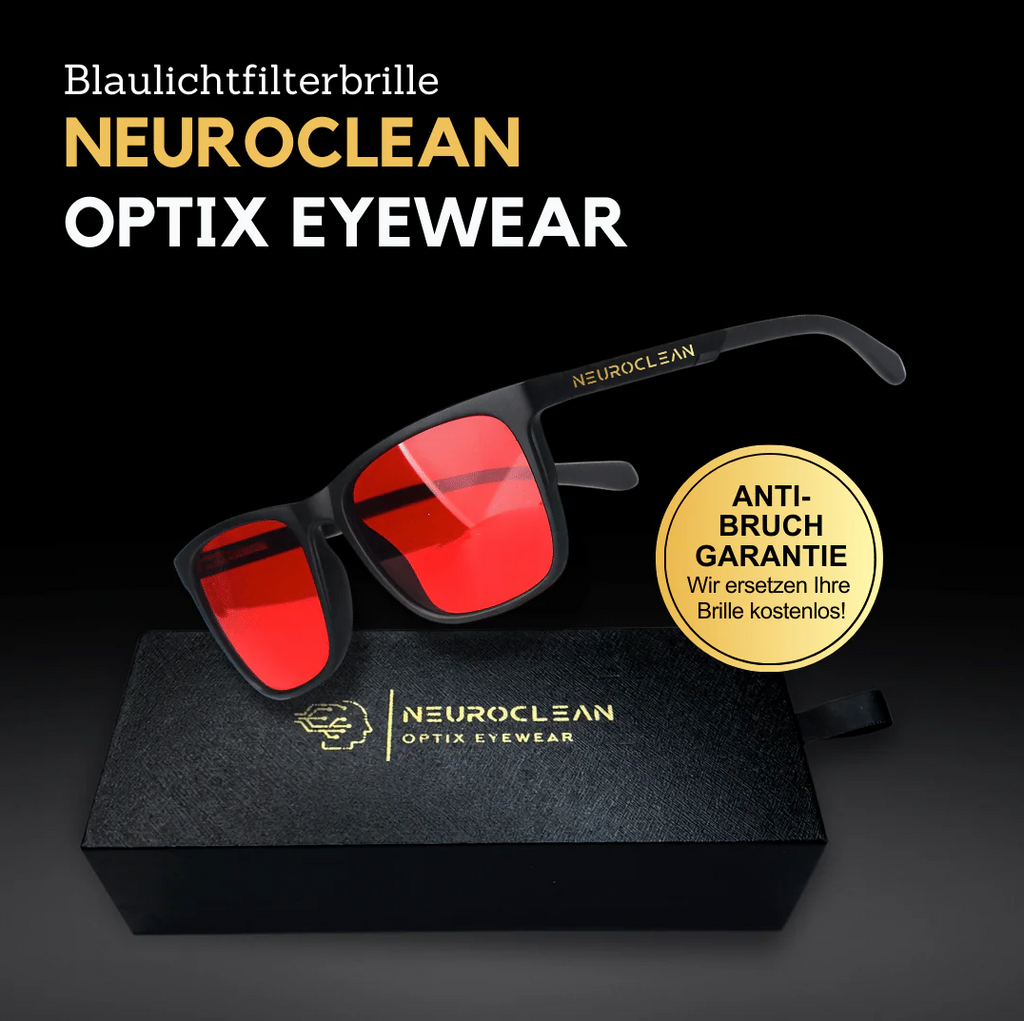 11_Rote Blaulichtfiler-Schutz-Brille von NeuroClean